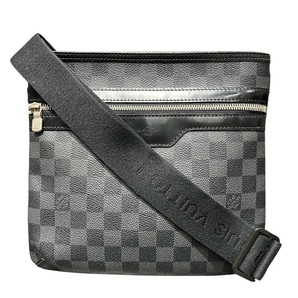Louis Vuitton Thomas Shoulder Bag, Damier Graphite/Damier Canvas, N58028